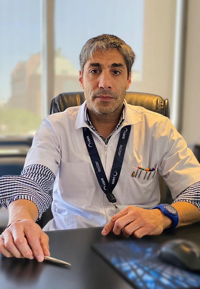 Pablo Espinoza, gerente general LQCE